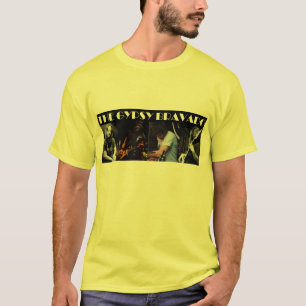 Camisa viva do poster da banda da intrepidez