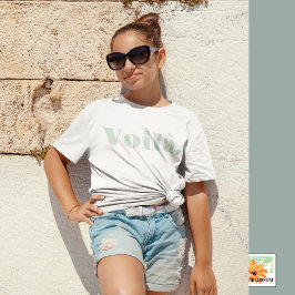 Camisa Voilà, Presente Francês, Palavra Paris