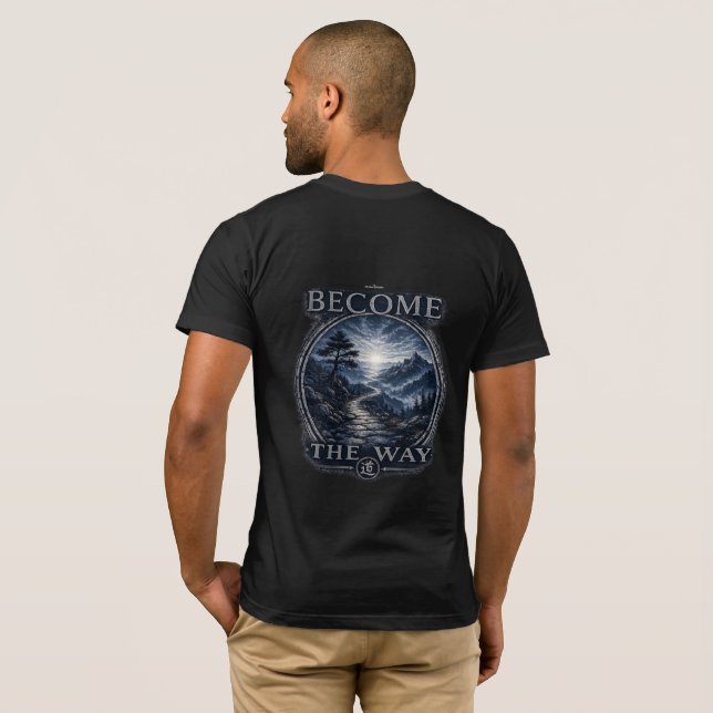 Camisa Warrior’s Path  Become the Way (Parte Traseira Completa)