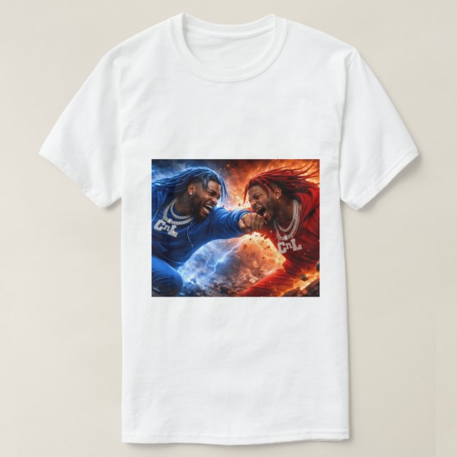 Camisa White Loot Vs Moody  (Frente do Design)