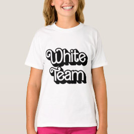 Camisa White Team da Guerra de Cores