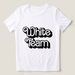 Camisa White Team da Guerra de Cores