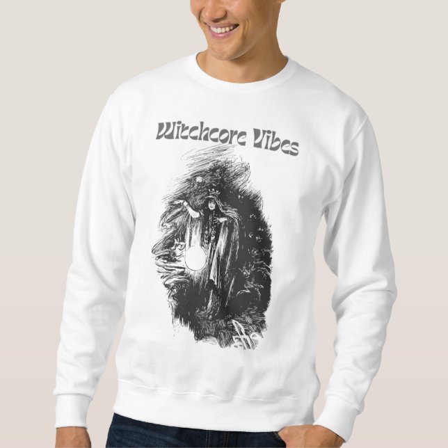 Camisa Witchcore Vibes – Bruxa Mágica Aconchegante (Frente)