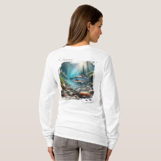 Camisa Worn Calm | Kokanee Salmon Stream Tee