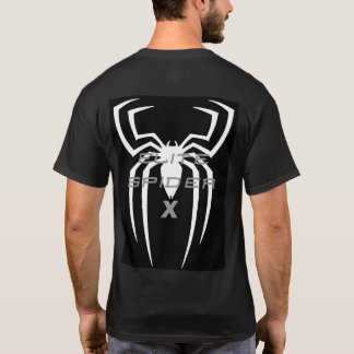 Camisa X-T de aranha de elite escura básica