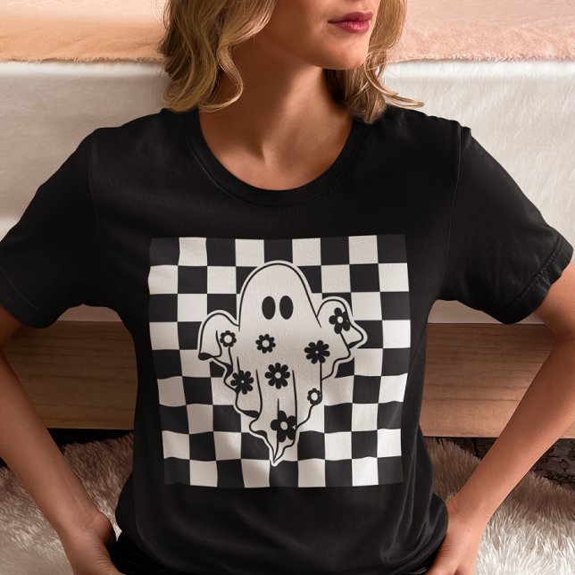 Camisa Xadrez Fantasma Retro  (Criador carregado)