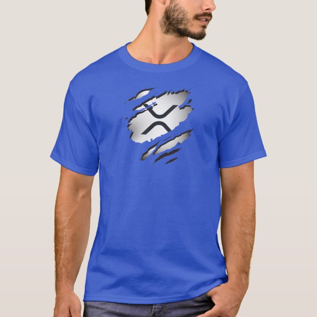 Camisa XRP Imagem Rasgada c/ Logotipo Revelado Aba (Frente)