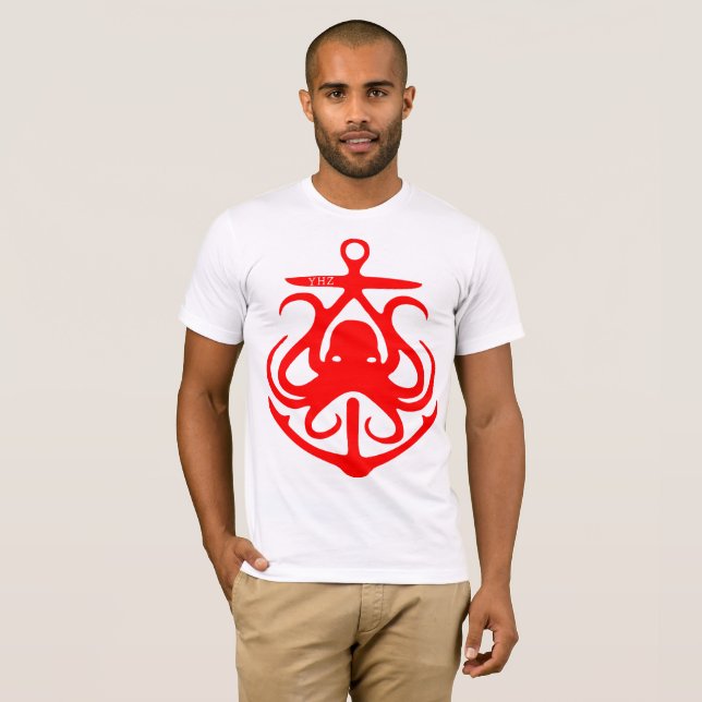 Camisa YHZ do Aeroporto Internacional de Stanfield (Frente Completa)