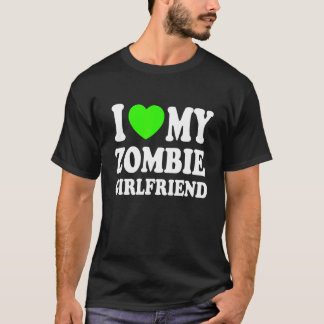 Camisa zombie - Eu adoro a minha namorada zombie -