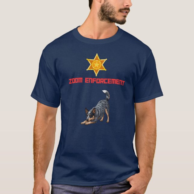 Camisa Zoom Enfprcemtn Cão de Gado (Frente)