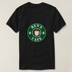Camisas baristas personalizadas para café ou amant