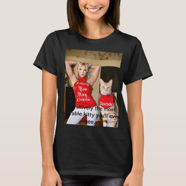 Camisas básicas femininas nos EUA (Frente)