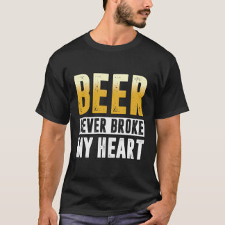 Camisas Bebendos Engraçadas Cerveja Nunca Quebrou