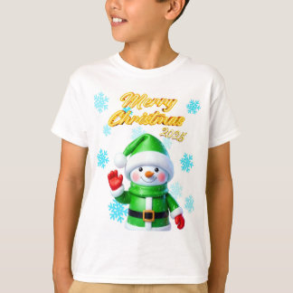 camisas blancas para niños navidad 2025