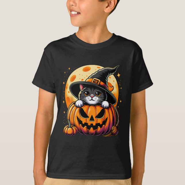 Camisas Bonitas De Halloween Para Mulheres Meninas (Frente)