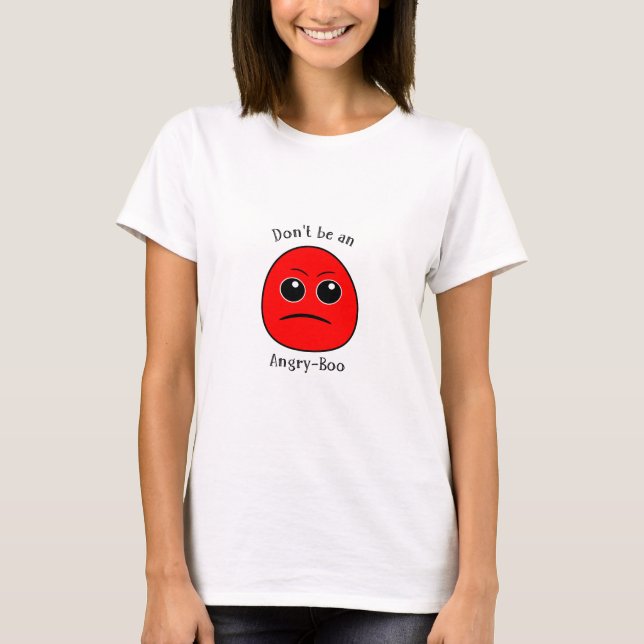 Camisas Boo - Boo Irritado (Frente)