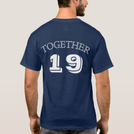 Camisas casais, JUNTAS DESDE... (camisa 1 de 2)