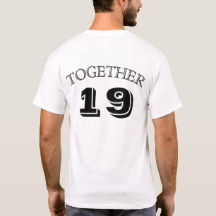 Camisas casais, JUNTAS DESDE... (camisa 1 de 2)