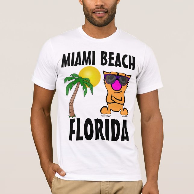Camisas CAT MIAMI BEACH FLORIDA (Frente)