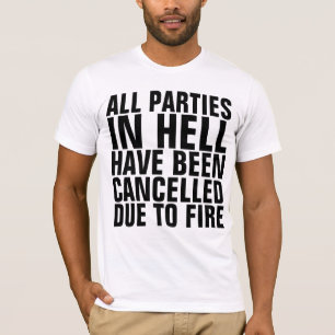 CAMISAS CRISTÃOS, TODOS OS PARTIDOS NO INFERNO CAN