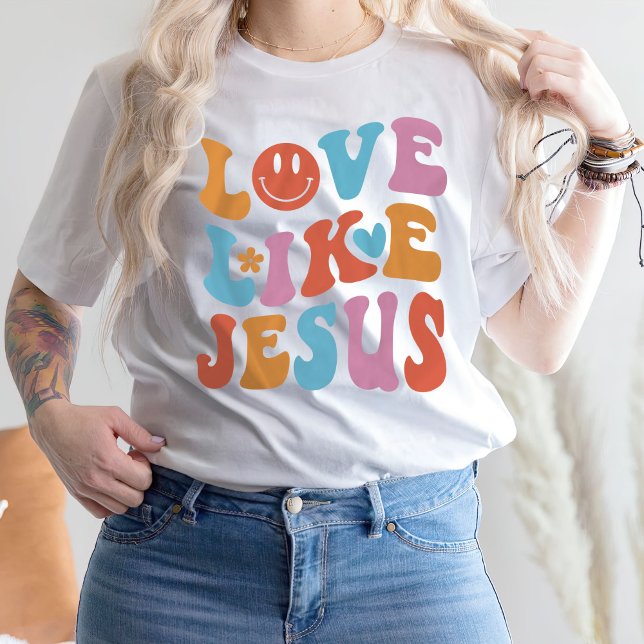 Camisas Cristãs, Camisa Cristã, Amor Como Jesus (Criador carregado)
