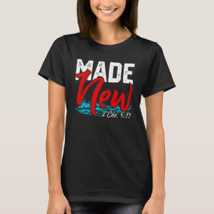 Camisas Cristãs De Camisas De Batismo Nova Para Jo