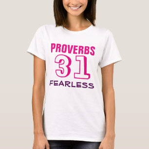 Camisas cristãs, PERVERBS 31 SEM MEDO