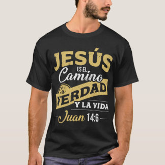Camisas Cristianas de manga sobre Jesus