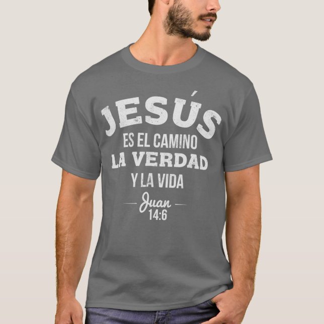 Camisas Cristianas sobre Jesus Christian em (Frente)