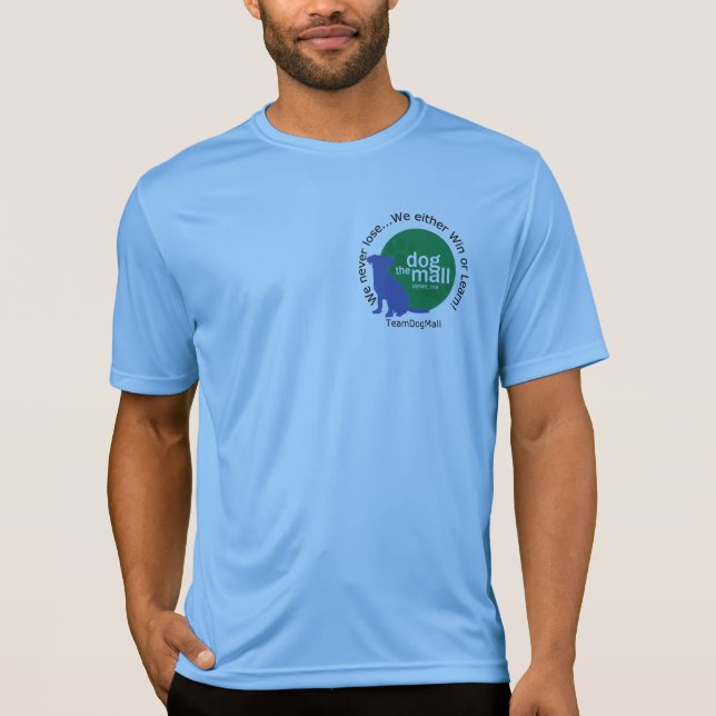 Camisas da alameda do cão da equipe (Frente)