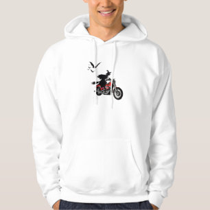 Camisas da bruxa da equitação da motocicleta