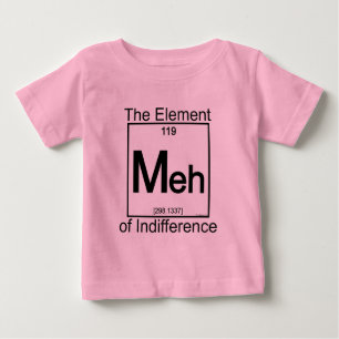 Camisas da criança do elemento MEH
