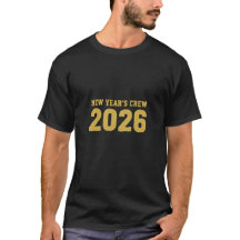 Camisas da Equipe da Festa de Ano Novo 2026
