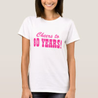 camisas da festa de aniversário t do 80 para