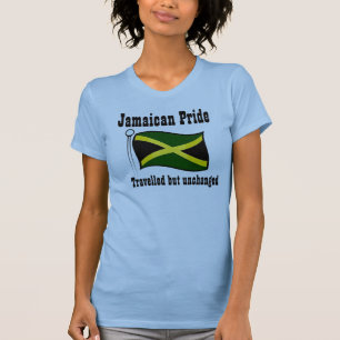 Camisas da Jamaica viajadas, mas inalteradas