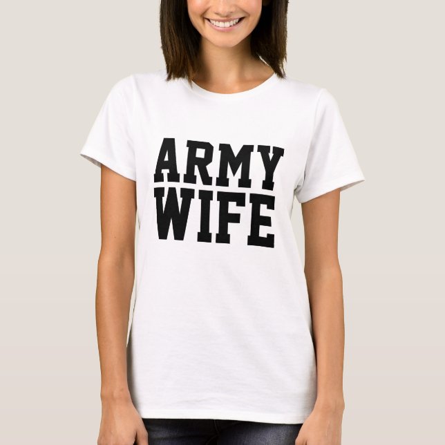 Camisas da MULHER DO EXÉRCITO (Frente)