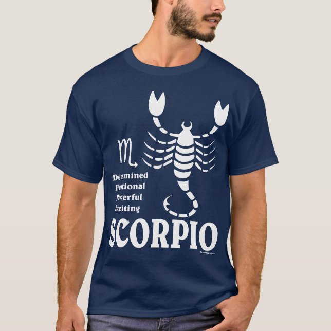 Camisas da obscuridade da Escorpião (Frente)