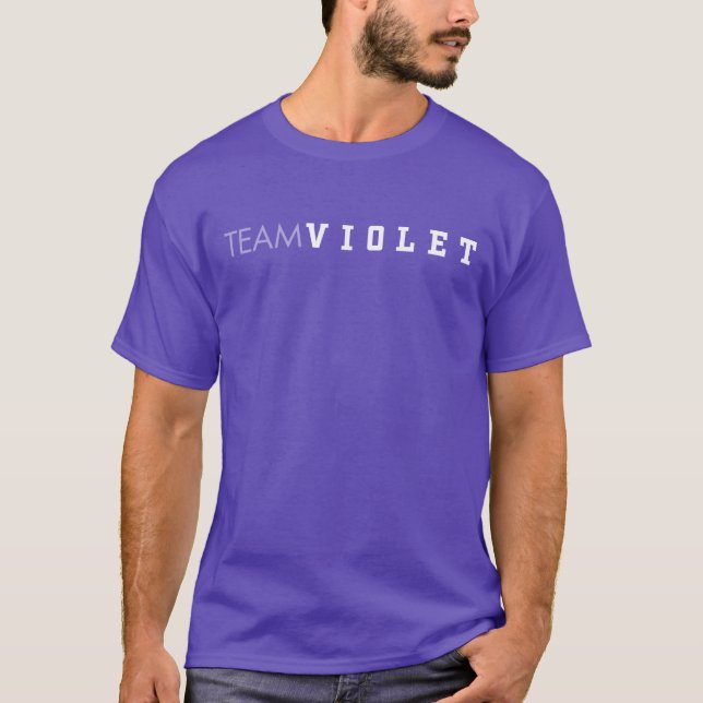 CAMISAS da violeta da equipe! (Frente)