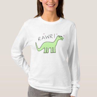 Camisas das senhoras Bronto Rawr