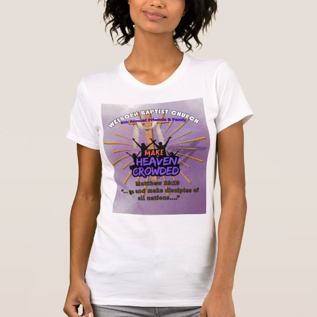 Camisas de amizade e de família (Frente)