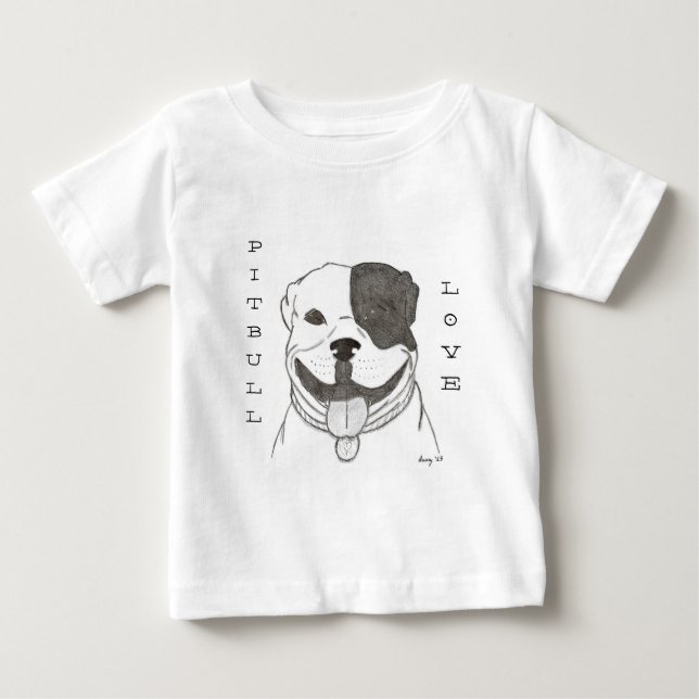 Camisas de Amor Pitbull (Frente)