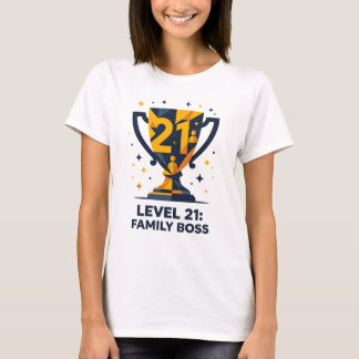 Camisas de aniversário de 21 anos para a Família -