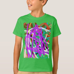 Camisas de Arte da Rua Verde Escribble