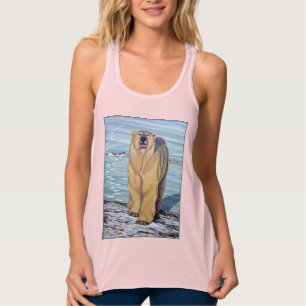 Camisas de arte do Urso Polar das Mulheres