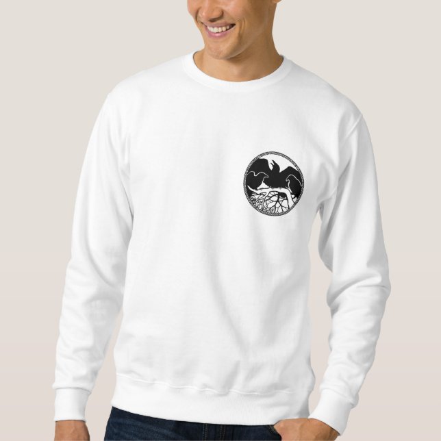 Camisas De Arte Nativas Unisex Raven (Frente)
