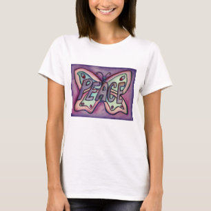 Camisas de Arte Personalizadas da Púrpura da Pala