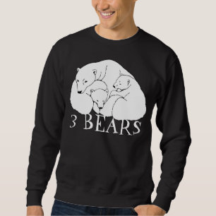 Camisas De Arte Polar Camisetas Ursos Cubos Unisex