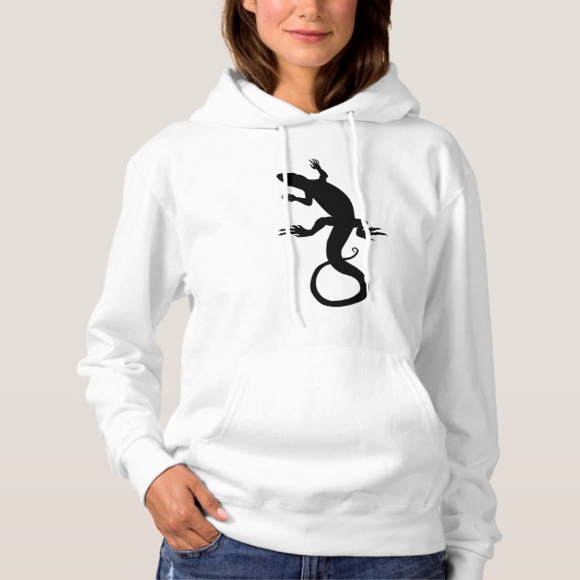 Camisas de Arte Répteis de Arte Lizard (Frente)