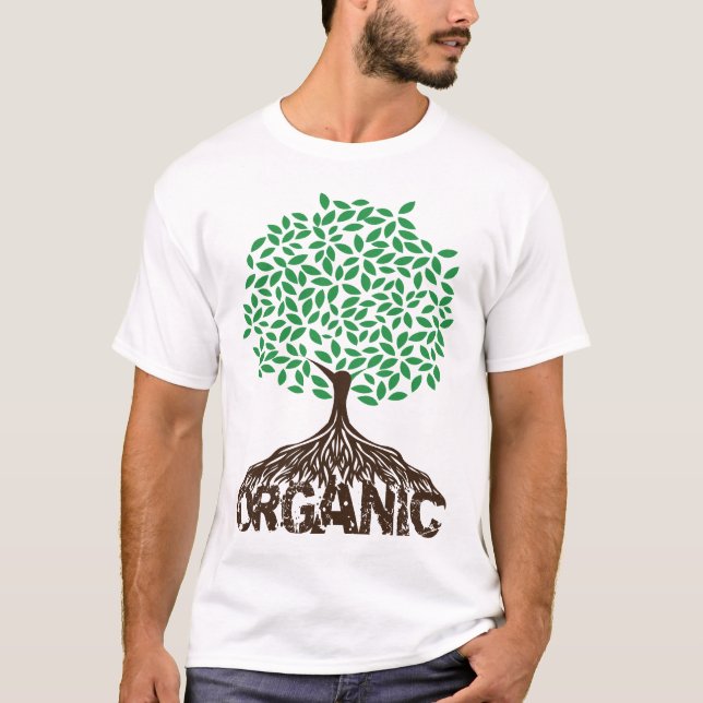 Camisas de Árvore Orgânicas (Frente)