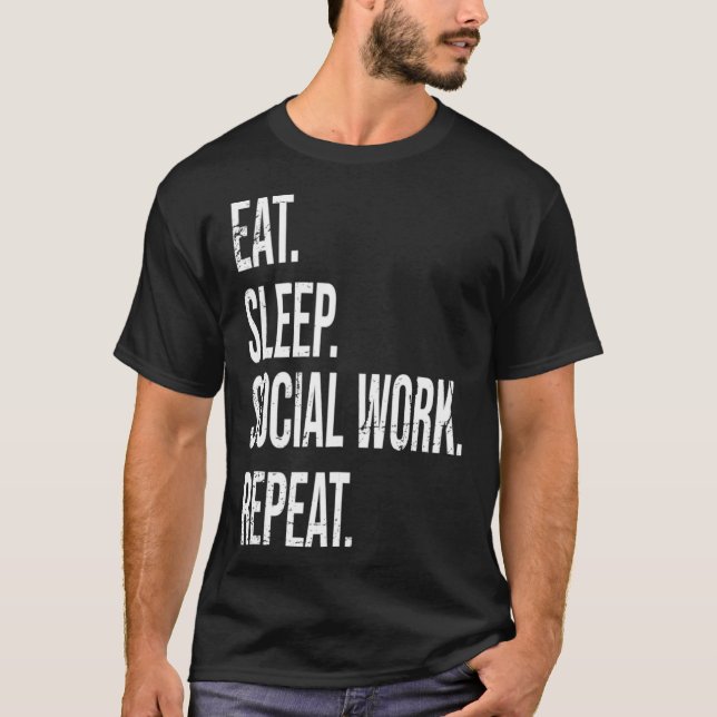 camisas de assistentes sociais para a ideia de pre (Frente)